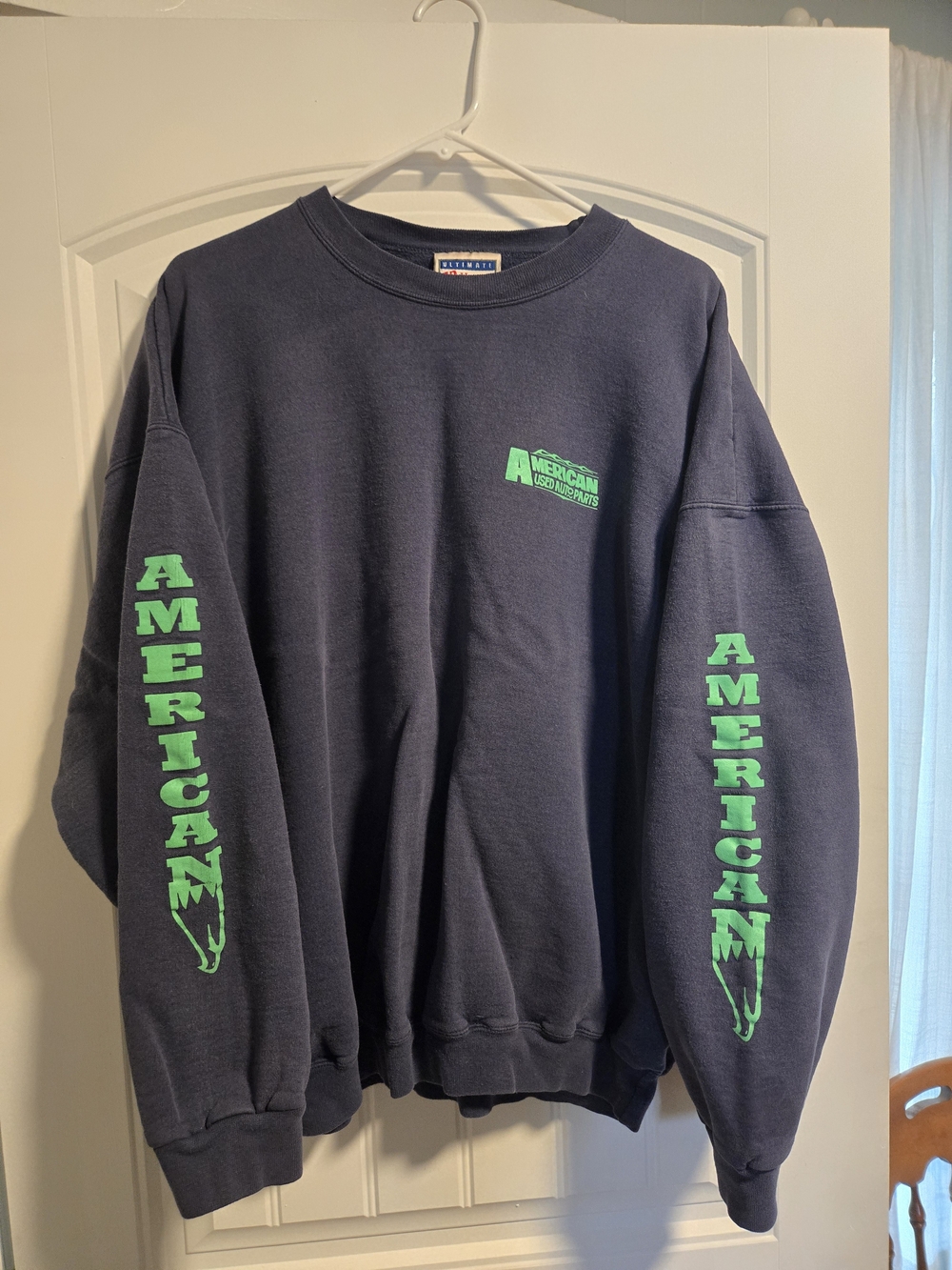 Vintage 90s Workwear Crewneck Sweater Sweatshirt